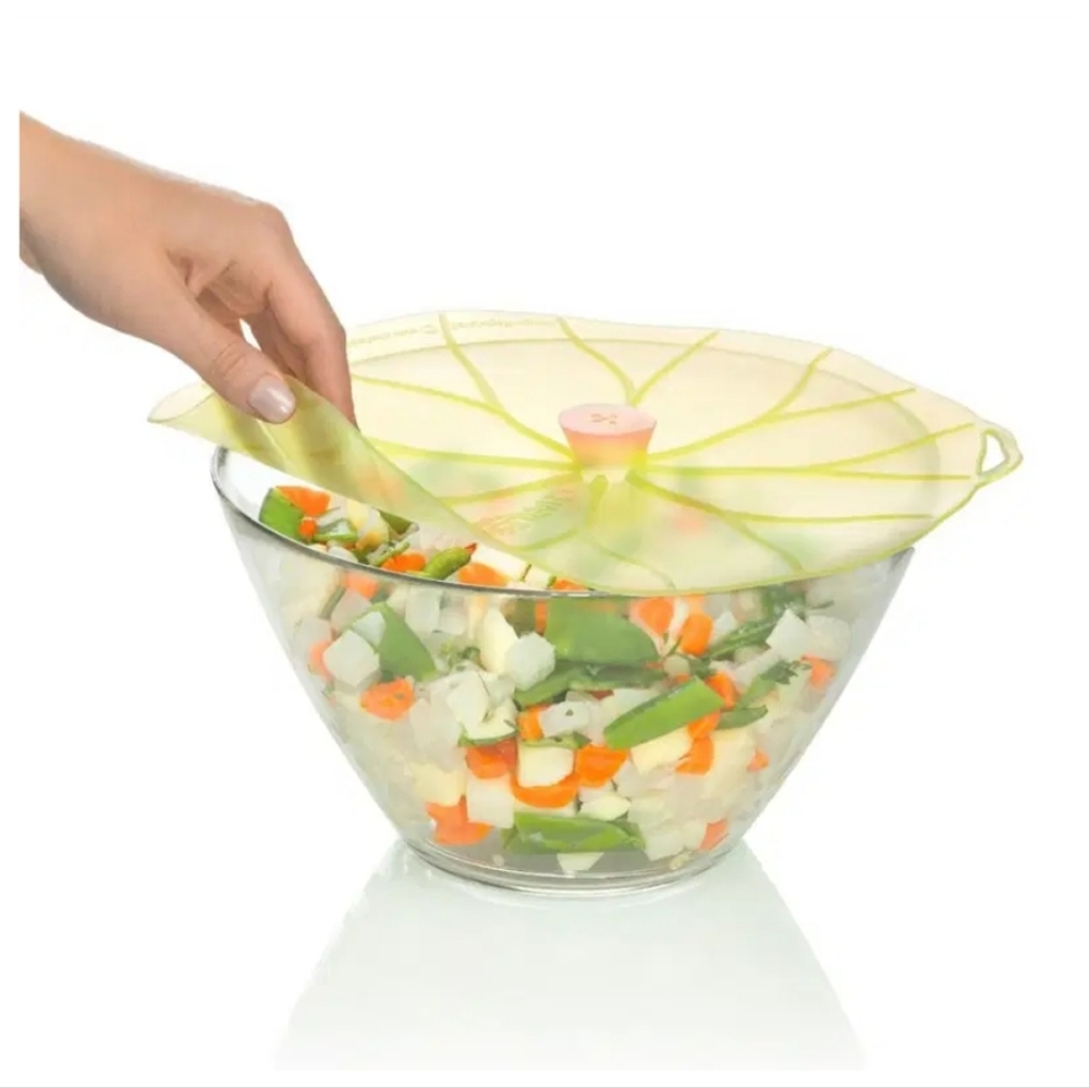12" Lillypad Silicone Lid - Microwave & Dishwasher safe - Charles Viancin